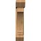 Ekena Millwork Imperial Slat Smooth Bracket w/ Offset Brace, Western Red Cedar, 7 1/2"W x 28"D x 36"H BKT0806X28X36IMP06SWR - alternate 4
